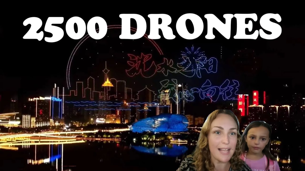 Shanghai drone show 2045